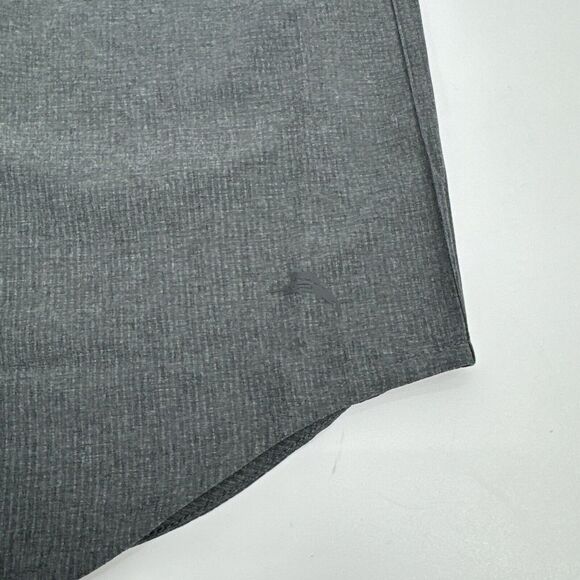 NWT Tommy Bahama Coast Heathred 023-Black Button Down Shirt Men's L $118 - Picture 3 of 6